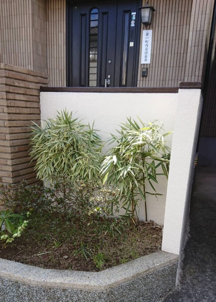 熊本市北区　T様邸　塀塗装　 (1)